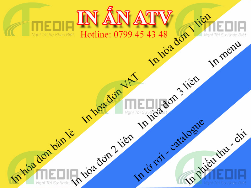 In hóa đơn bán lẻ 1 liên tại Đà Nẵng