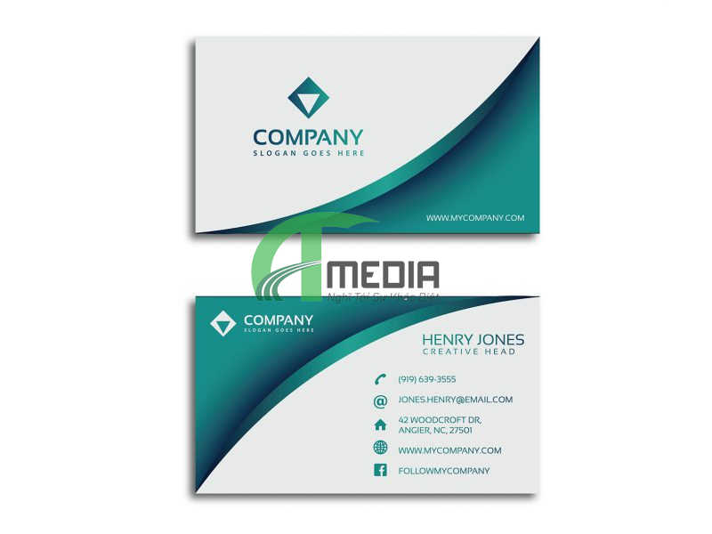 In name card Hà Tĩnh